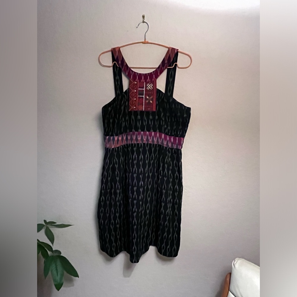 Ikaat Embroidered Dress